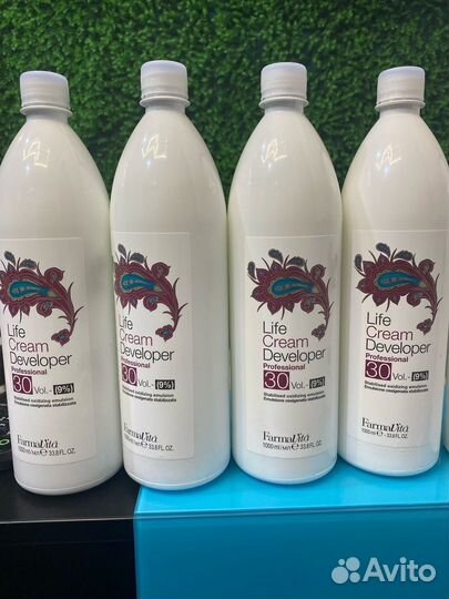 Оксид для волос и лампа