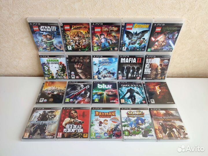 Лицензионные диски Sony Playstation 3