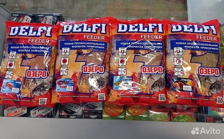 Прикормка delfi feeder