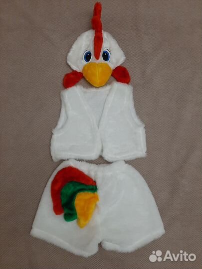 Костюм волка, петуха (петушок)