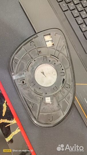 Зеркальный элемент левого зеркала на Хендай I -30