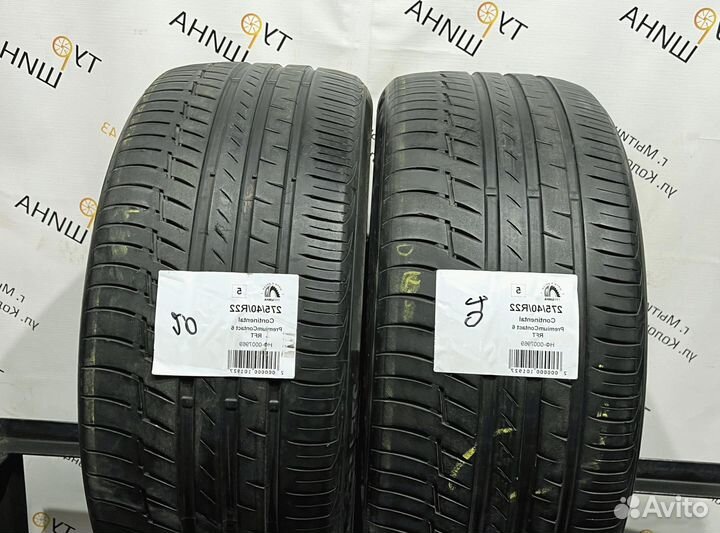 Continental PremiumContact 6 275/40 R22 94Y
