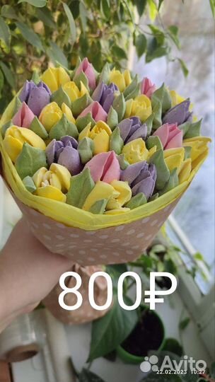 Зефирные букеты