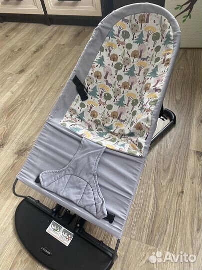 Шезлонг для новорожденных бу