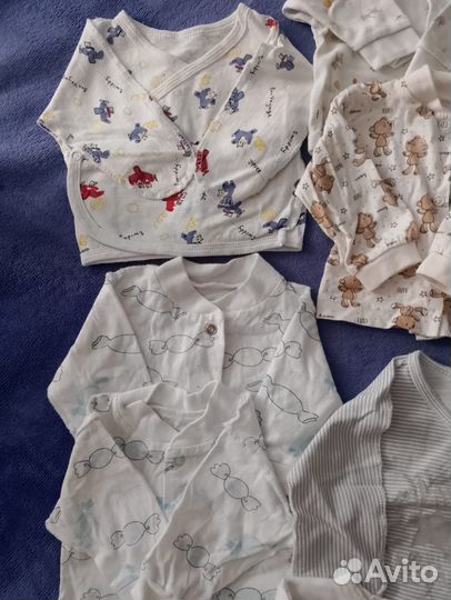 Вещи пакетом от 0 до 3 месяцев