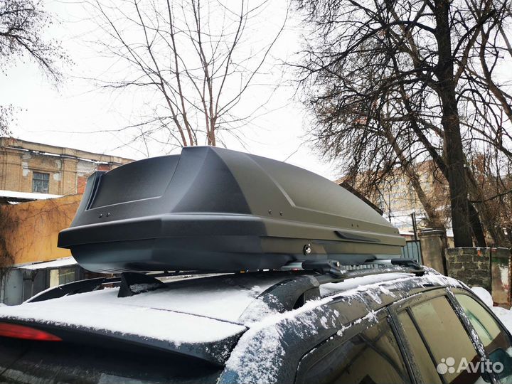 Автобокс Way-box Piligrim 520 литров черн