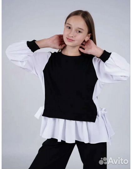 Блузка нарядная школьная