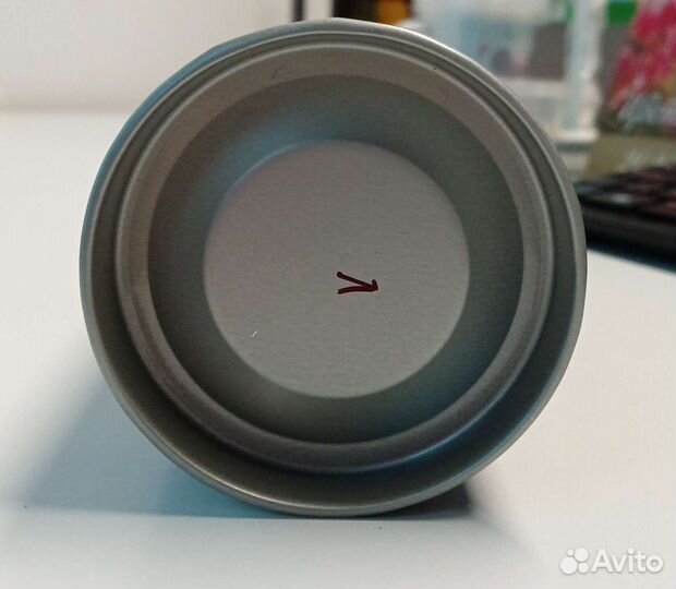 Тубус картонный с жестяной крышкой 37,5*6,5см