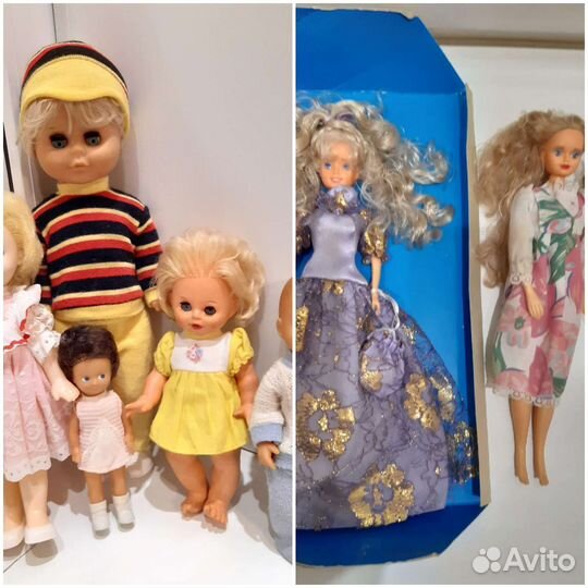 Куклы разные СССР гдр