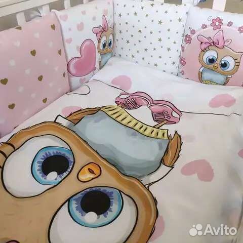 Бортики/комплект/постельное белье