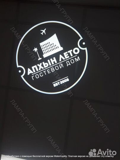 Гобо проектор для рекламы