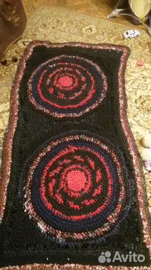 Вязаные коврики