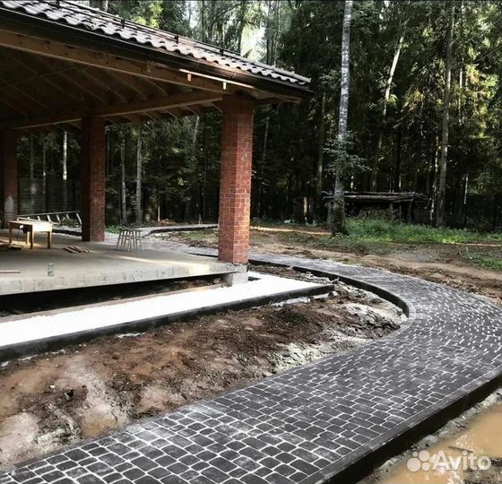 Тротуарная плитка, брусчатка