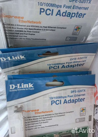 D-Link DFE-520TX pci адаптер