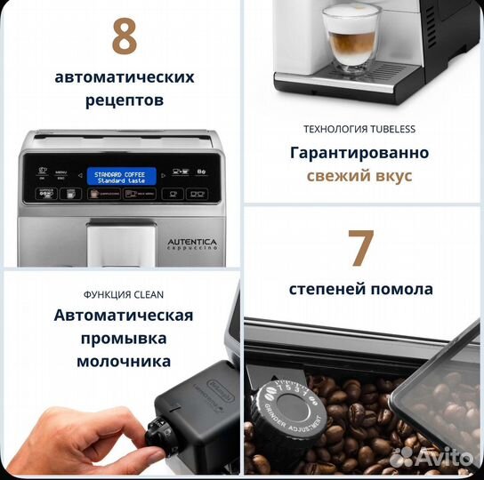 Кофемашина автоматическая Delonghi etam 29.660.sb