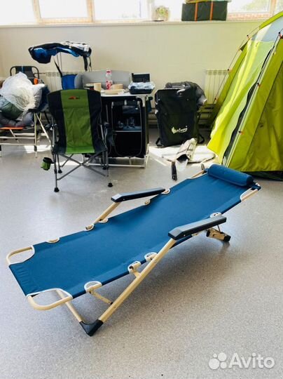 Шезлонг для дачи, туризма, кемпинга