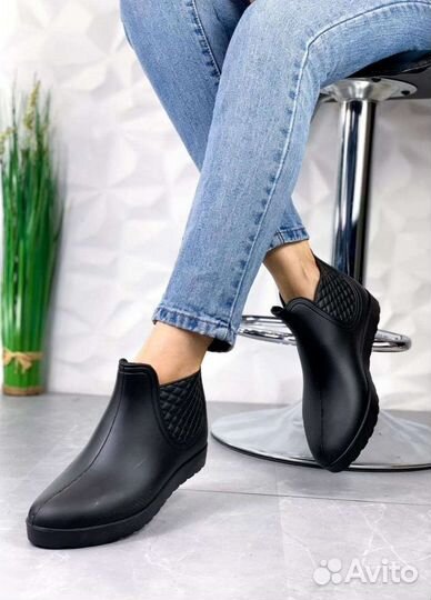 Полусапожки резиновые