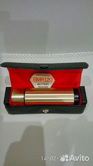 Винтажный Hitachi BMR-120 электрическая аккумулято