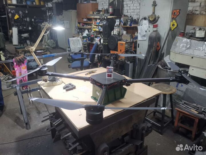 Дрон с ттх под ваши задачи, тепловизор, лидар