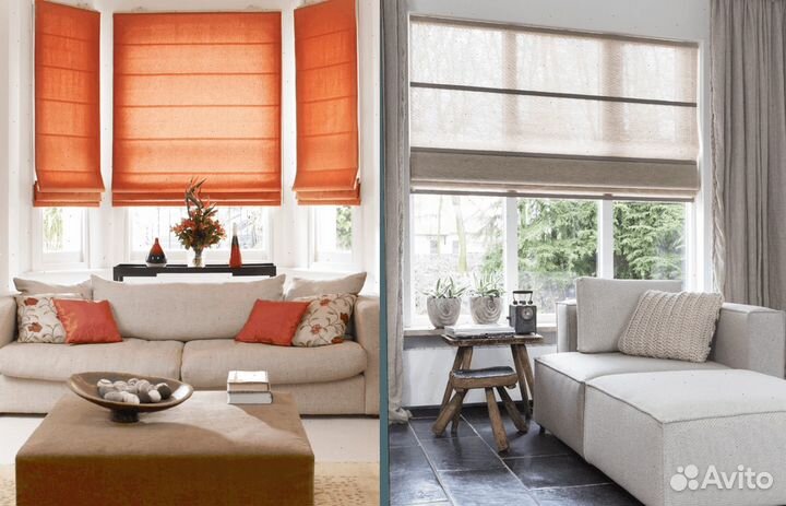 Римские шторы на заказ с гарантией 2 года