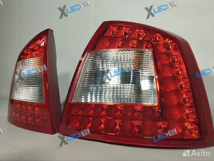 Skoda Octavia фонари комплект RS LED