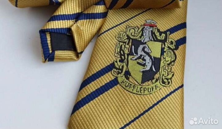 Галстук Гарри Поттер Пуффендуй