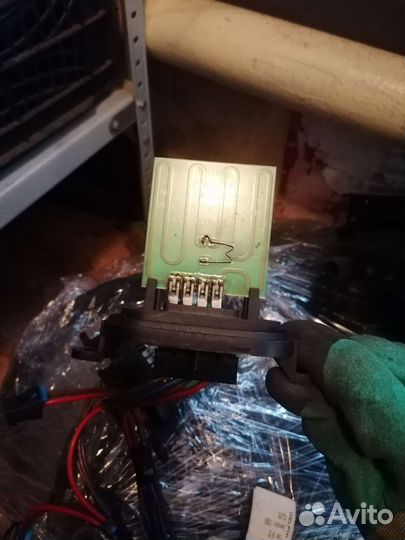 Резистор печки рено лагуна 2 без климата