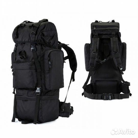 Рюкзак рама Tanvolt Походный 120л. (микс) (олива)