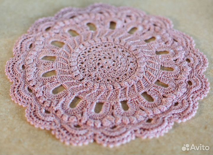 Салфетки вязаные крючком