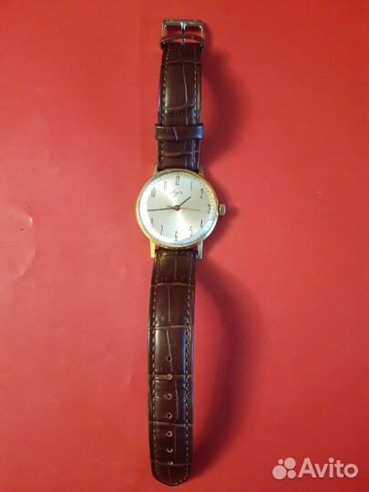 Часы Луч позолоченные СССР