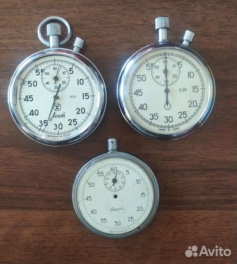 Секундомеры СССР