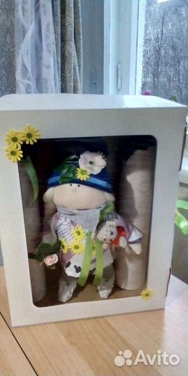 Кукла текстильная интерьерная