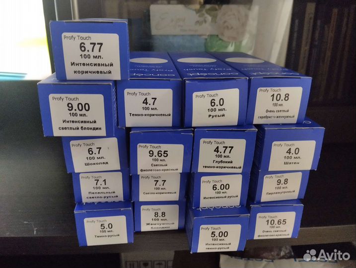 Краска для волос kапус,теффи,концепт