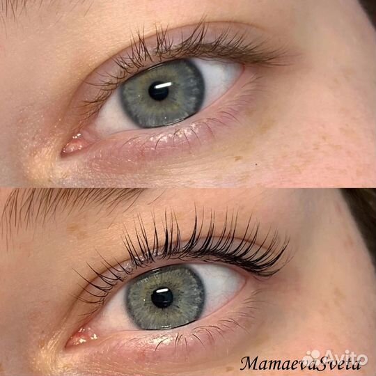 Ламинирование ресниц брови Балашиха