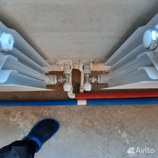 Монтаж систем отопления