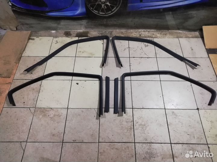 Накладки рамок дверей внутренние BMW 5 E34