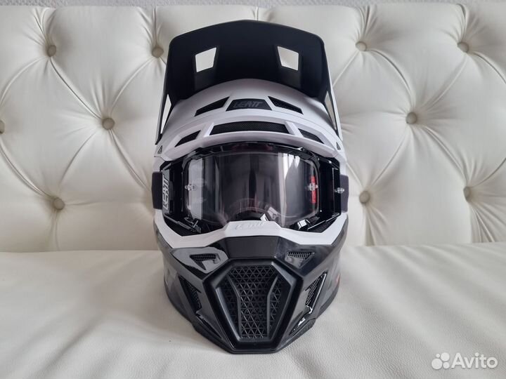 Pro Enduro Шлем Leatt Moto 8.5 Helmet Kit White