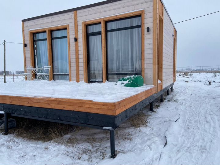 Дом 55,3 м² на участке 8 сот.