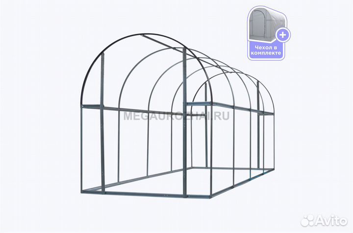 Чудотеплица «Сибирский агроном» 4м