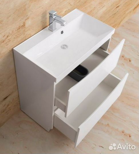 Тумба с раковиной BelBagno Marino 100