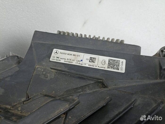 Фара правая для Mercedes-Benz GLC I (X253)