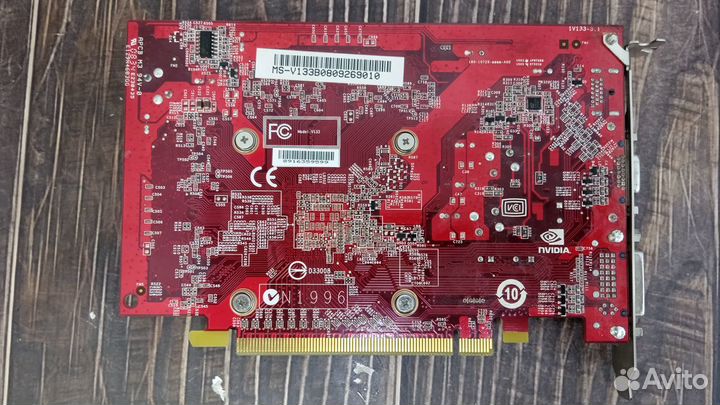 Видеокарта MSI GeForce 9500 GT, 512Mb, 128 bit