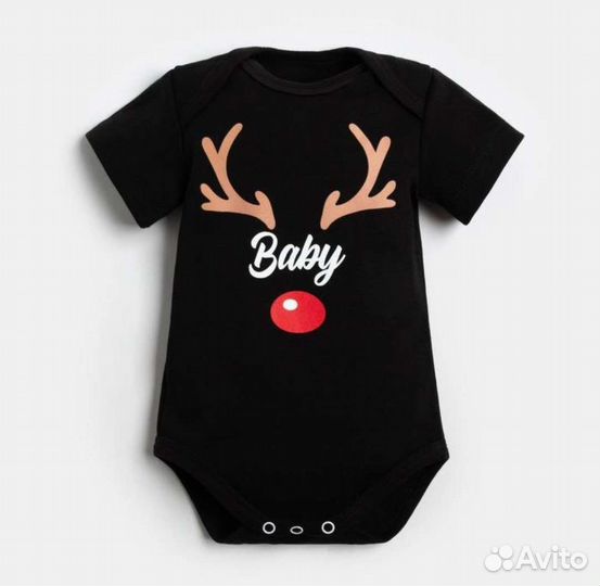 Новогодний Family look, футболка