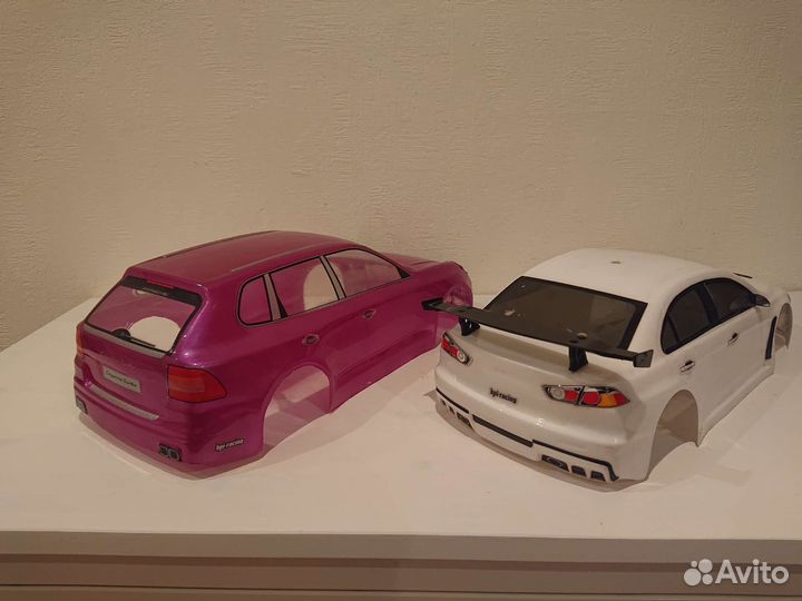 Кузова Porsche и Mitsubishi для rc моделей
