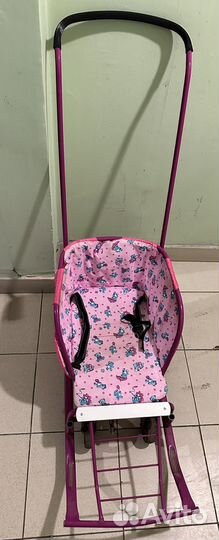 Детские санки на колесах