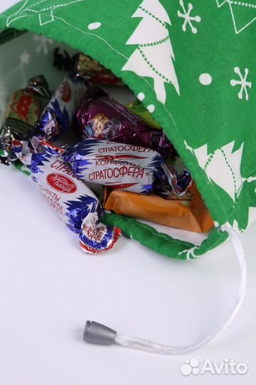 Мешок для новогодних подарков