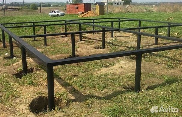 Винтовые сваи шуруп