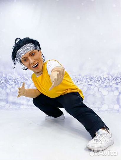 Аниматор Хабиб и Влад А4 Бумага, ростовая кукла