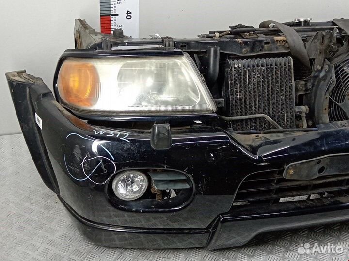 Бампер (ноускат) для Mitsubishi Pajero Sport 1