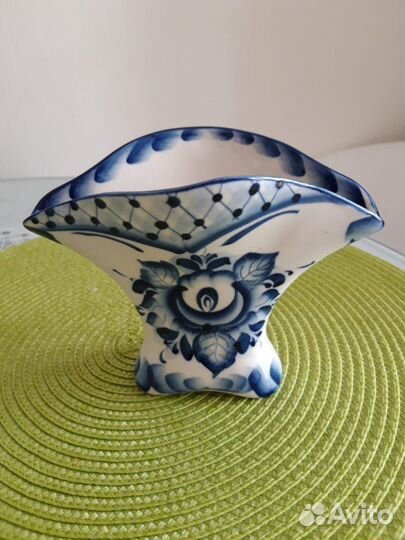 Салфетница гжель